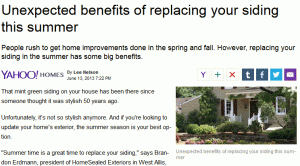 Reasons to Replace Your Siding in San Antonio during the Sunny Season
